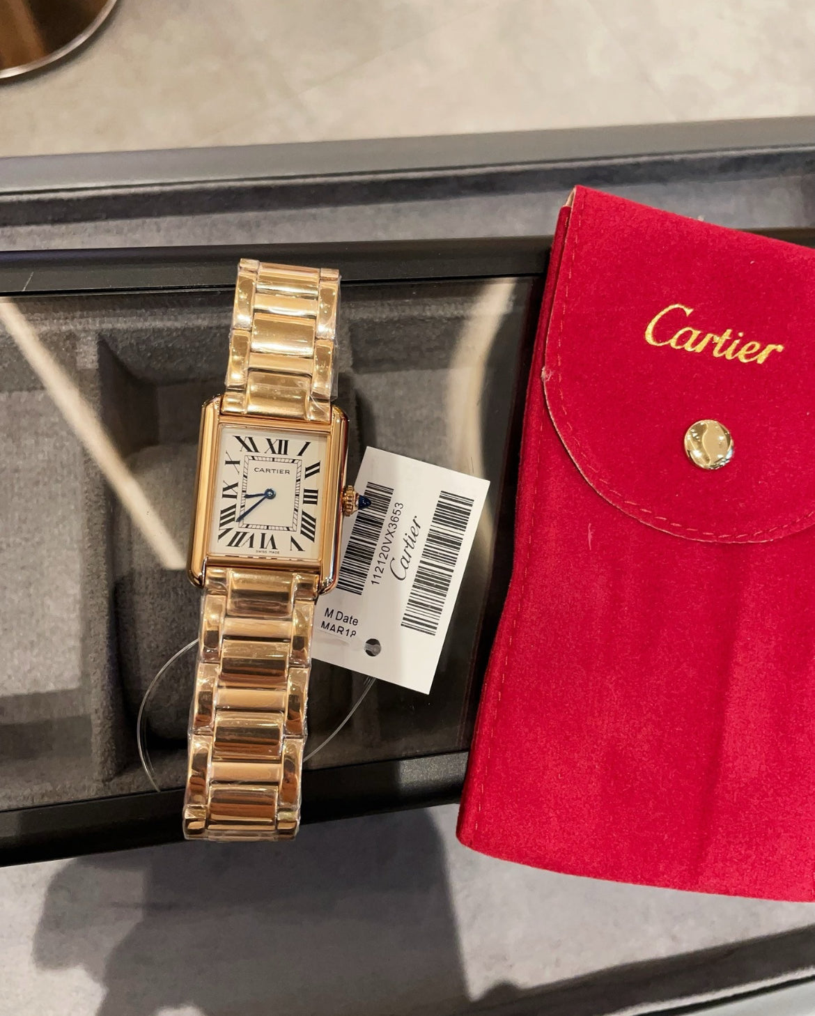 Cartier klocka