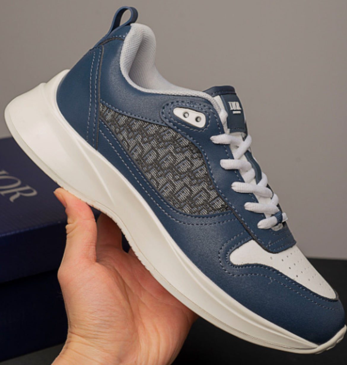 Dior b25 sko blå