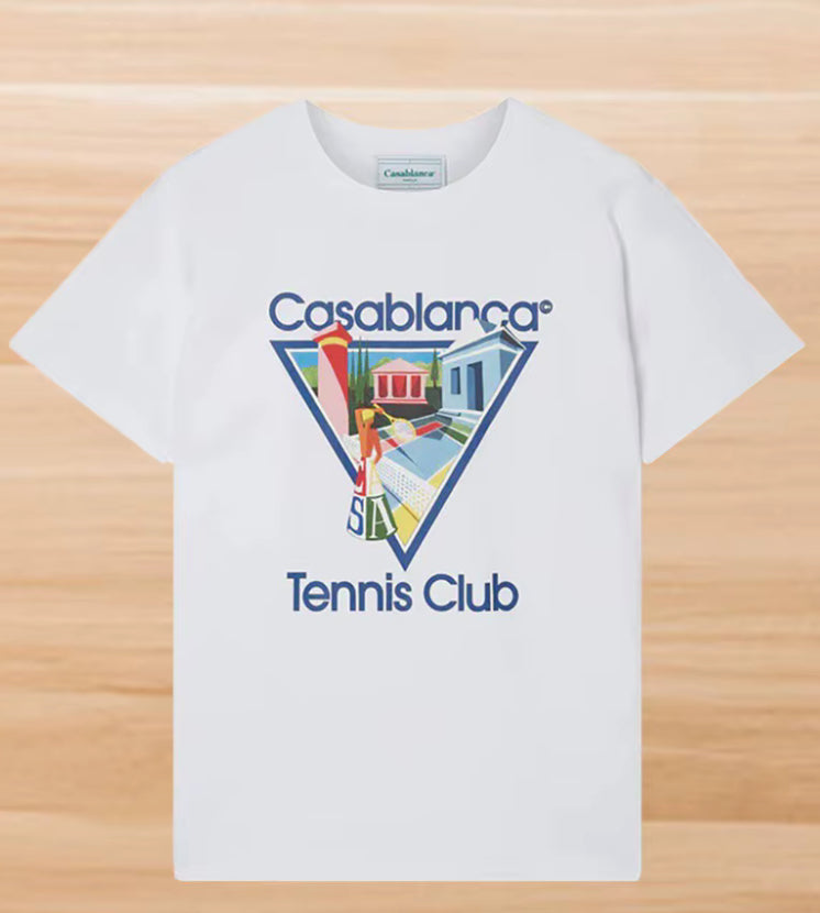 Casablanca tshirt vitt