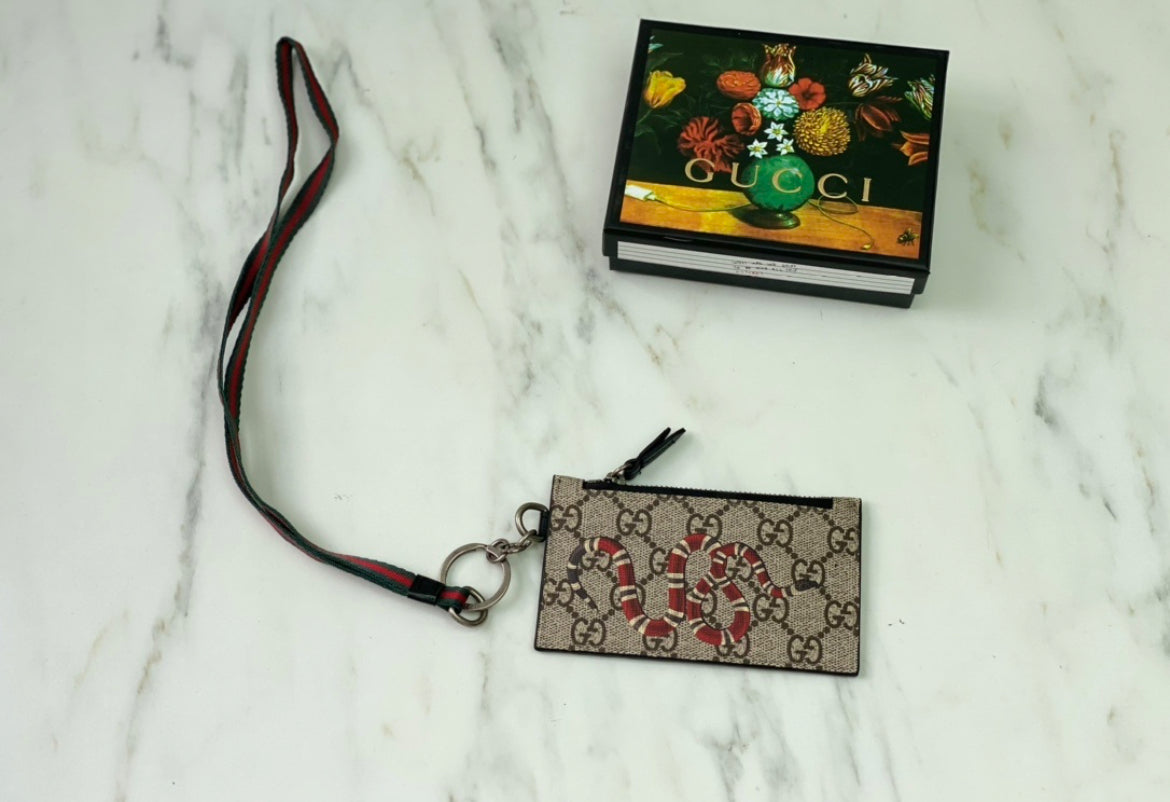 Gucci snake plånbok