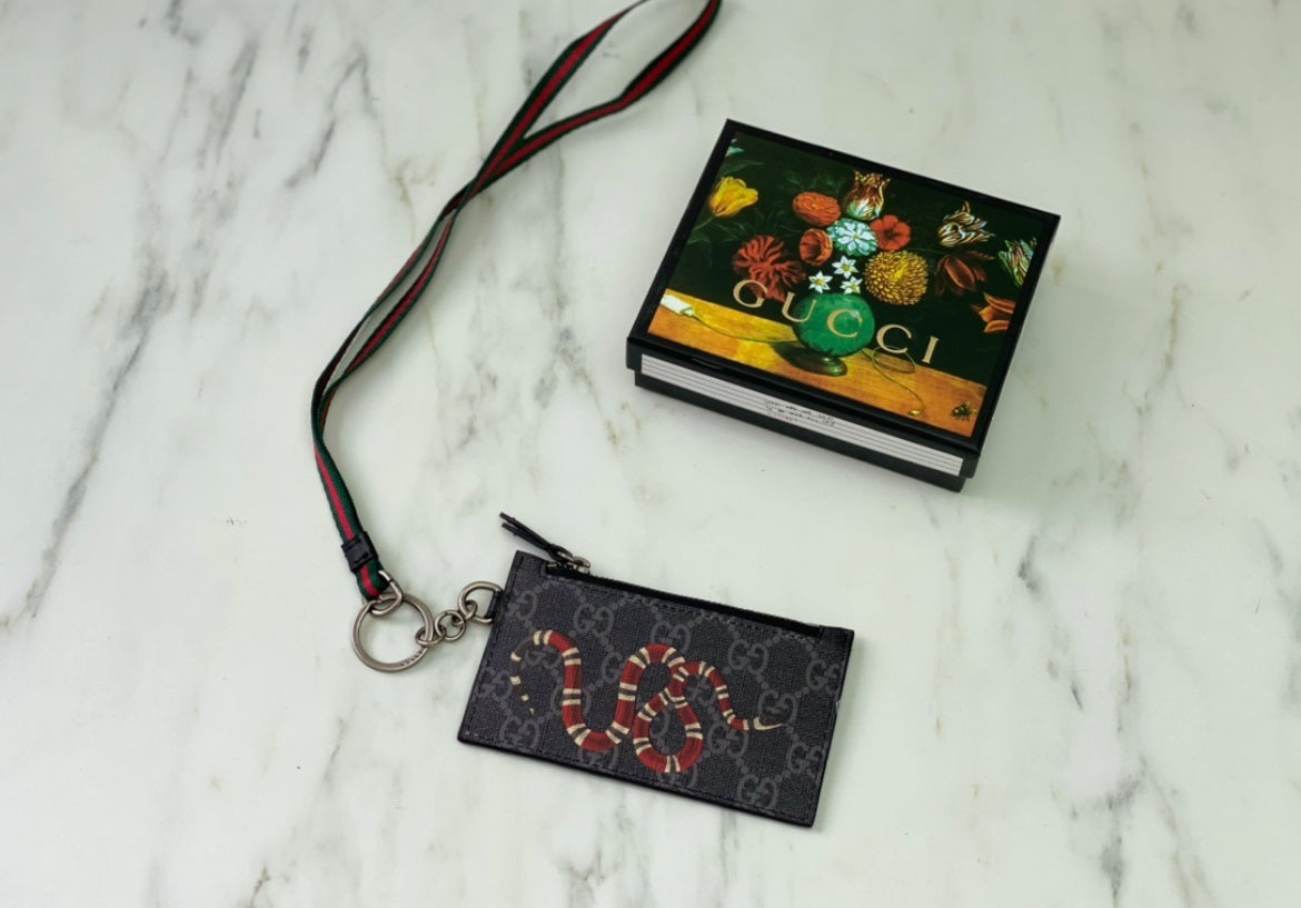 Gucci snake plånbok