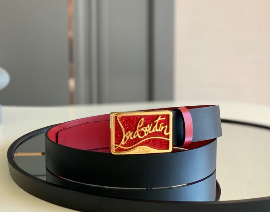 Louboutin bälte
