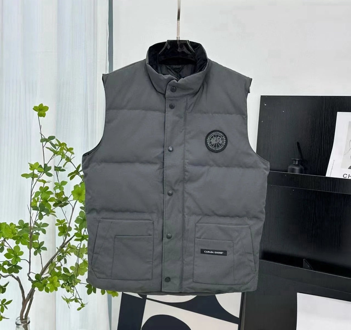 Canada goose väst grå