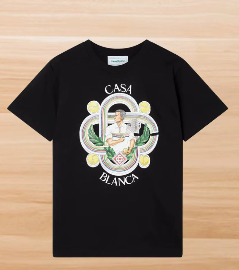 Casablanca tshirt svart